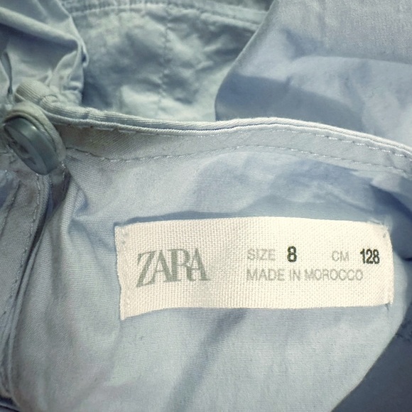 Zara | Poplin Dress with Bows (8) 💙 - Picture 7 of 8